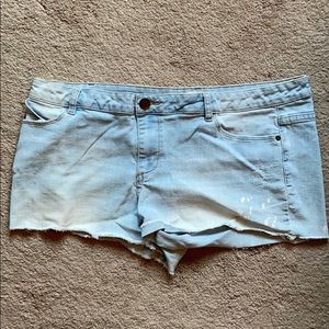 Jean shorts